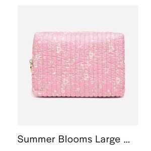 Stoney Clover Lane Liberty Large Pouch Summer Blooms NWOT